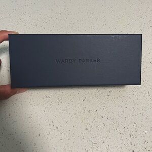 Warby Parker Navy Glasses Box